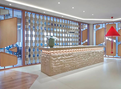 简约时尚且恬静治愈的可一连办公室装修设计空间怎样打造——LIQUID 栗壳